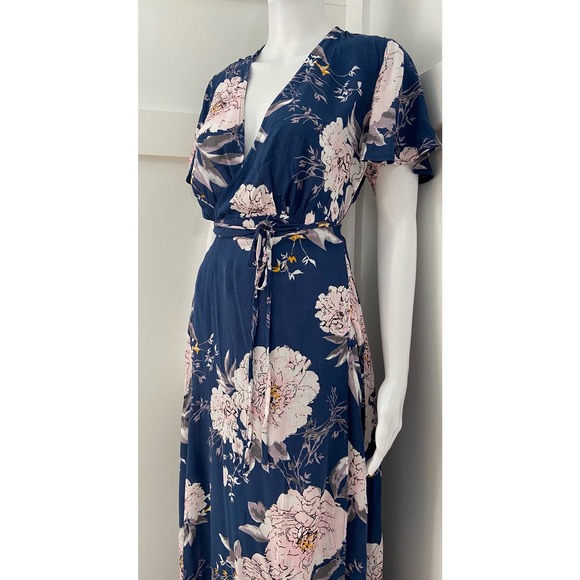 Closette Chic Wildflower Maxi Dress beautiful size medium * wom15 - Picture 2 of 11